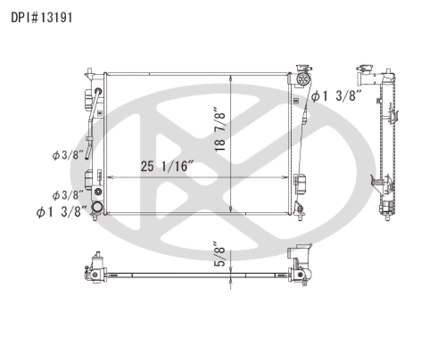A13191 - Cooling Systems: Koyorad Radiator for Koyo Image