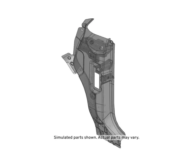 84390652 - Body: Hinge Pillar Reinforced for Buick: Enclave | Chevrolet: Traverse, Traverse Limited Image