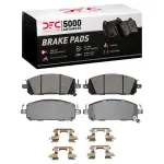 1551241301 - : DFC 5000 Advanced Brake Pads - Ceramic and Hardware Kit for DYNAMIC FRICTION Image