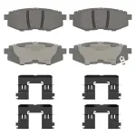 OEX1124 - : OEX Rear Disc Brake Pad Set Premium Ceramic for WAGNER BRAKE Image