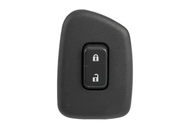 Ebony Driver Side Door Lock Switch Bezel - GM (20939741)