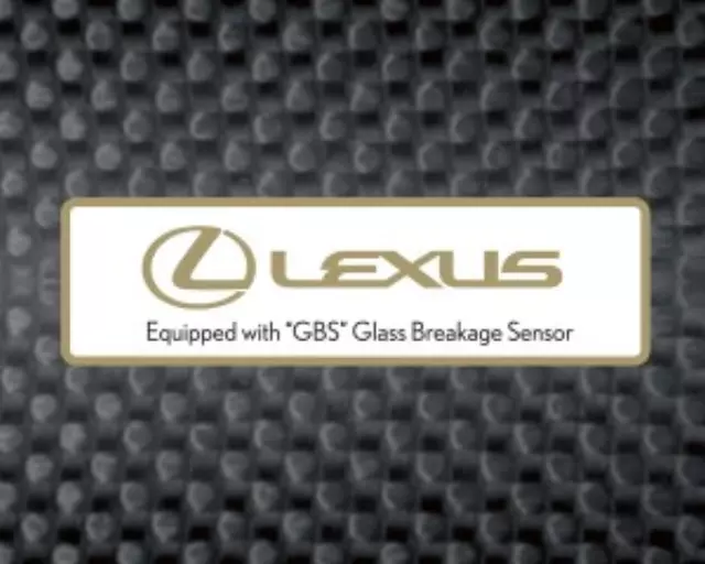 PT39876110 - Security: Vip Security System - Glass Breakage Sensor for Lexus: CT200h Image