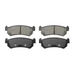ZD1036 - : QuickStop Rear Disc Brake Pad Set Ceramic for WAGNER BRAKE Image