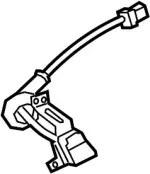 253805CA1A - Body: Trunk Switch for INFINITI: Q60 Image