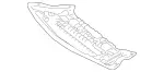 2125241101 - : Front Deflector for Mercedes-Benz Image