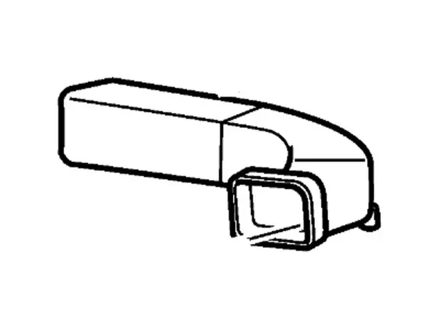 F81Z19B680AA - Body: Duct Assembly for Ford: Excursion, F-250 Super Duty, F-350 Super Duty, F-450 Super Duty, F-550 Super Duty Image