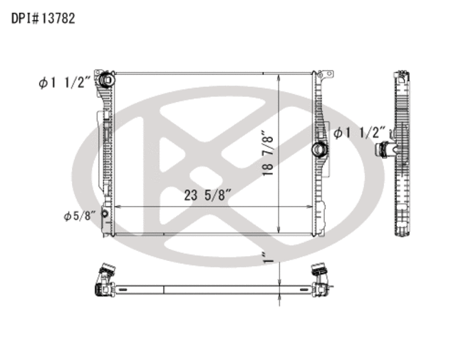A13782 - : Koyorad Radiator for Koyo Image