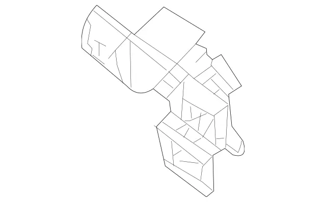 1188881200 - Attachment Parts: Holder for Mercedes-Benz: CLA250, CLA35 AMG, CLA45 AMG, CLA45 AMG S Image image