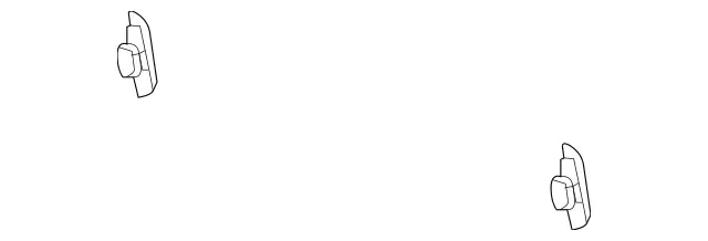 6399910270 - : Lock Pillar Trim Lower Clip for Mercedes-Benz: Metris Image