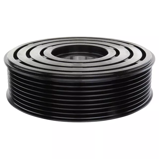 F6TZ19D784B - HVAC: Pulley for Ford: E-350 Econoline, E-350 Econoline Club Wagon, Econoline Super Duty, F-150, F-150 Heritage, F-250, F-250 HD, F-250 Super Duty, F-350, F-350 Super Duty, F-450 Super Duty, F-550 Super Duty, F-Super Duty Image