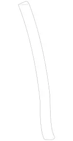 2306700139 - : Shielding Strip for Mercedes-Benz Image