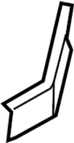 873245NB0A - Body: Recline Cover for INFINITI: QX50 Image