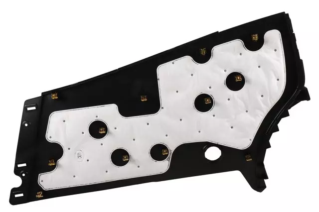 Jet Black Front Passenger Side Floor Console Side Trim Panel - GM (23210067)