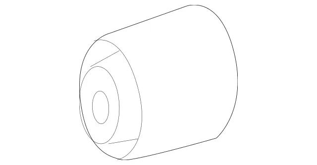 2473521500 - Rear Axle: Control Arm Bushing for Mercedes-Benz: 180A, 180b, 220a, A220, EQB 250+, EQB 300, EQB 350, GLA250, GLA35 AMG, GLA45 AMG, GLB250, GLB35 AMG Image image