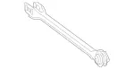 223350330064 - Rear Axle: Tie Rod for Mercedes-Benz Image