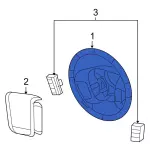 7E5Z3600BD - Steering: Steering Wheel for Ford: Fusion Image