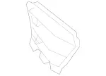 1188858101 - : Cover, Bumper Area for Mercedes-Benz Image