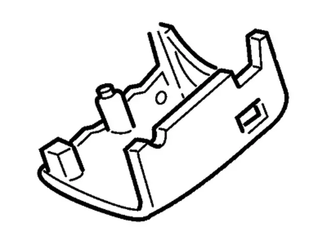 F2DZ3530A - Steering: Shroud for Ford: Taurus | Lincoln: Continental | Mercury: Sable Image