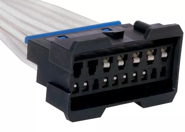 PT208 - Electrical, Lighting and Body: 17-Way Female Black Multi-Purpose Pigtail for ACDelco Image