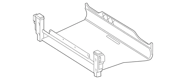 2096900465649B69 - Body: Trunk Floor Storage Box for Mercedes-Benz Image