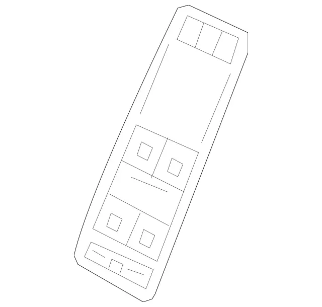 1669054300659107 - Body: Window Switch for Mercedes-Benz Image