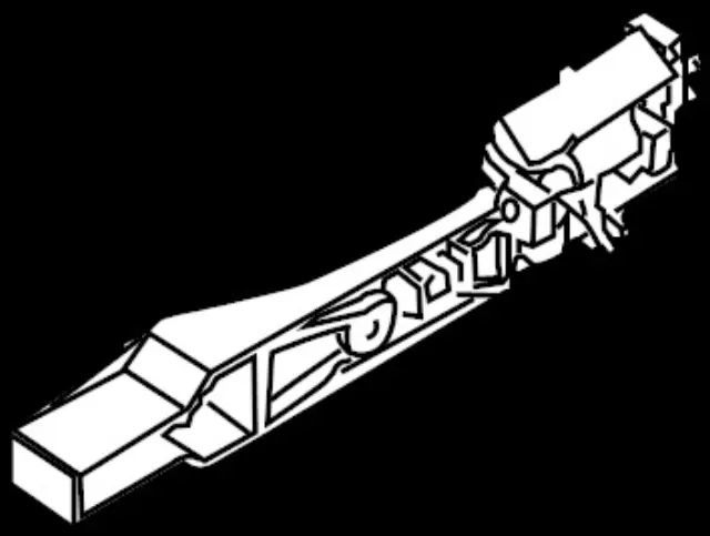 80610CA00B - Body: Handle Base for INFINITI: FX35, FX45 Image