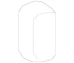 1408320084 - Heating and Ventilation: Valve for Mercedes-Benz: 250, 300S, 300SD, 400SE, 400SEL, 500SEC, 500SEL, 600SEL, C250, C300, C350, C63 AMG, CL550, CL600, CL63 AMG, CL65 AMG, E420, E430, E550, GL320, GL550, GLK250, GLK350, ML320, ML350, ML450, ML500, ML550, ML63 AMG, R320, R350, R500, S350, S400, S420, S500, S550, S600, S63 AMG, SL500, SL55 AMG, SL550, SL600, SL63 AMG, SL65 AMG, SLK230, SLK320 Image