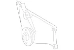 1042002028 - : Exchange Bearing Bracket for Mercedes-Benz Image