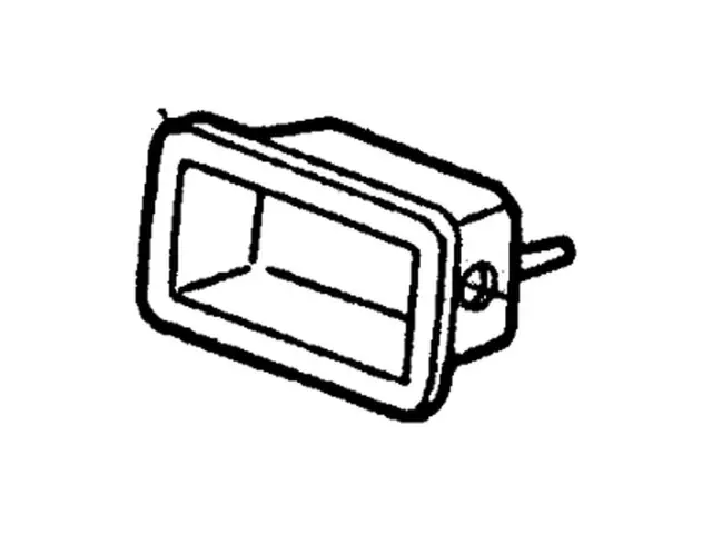 E9SZ13734A - Body: Lens for Ford: E-150, E-150 Club Wagon, E-150 Econoline, E-150 Econoline Club Wagon, E-250, E-250 Econoline, E-350 Club Wagon, E-350 Econoline, E-350 Econoline Club Wagon, E-350 Super Duty, E-450 Econoline Super Duty, E-450 Super Duty, Econoline Super Duty, Windstar | Lincoln: Mark VIII Image