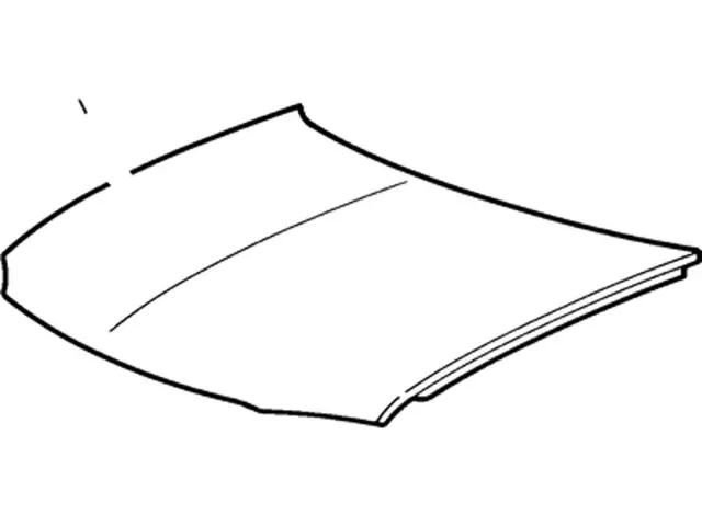 F65Z16612AL - Body: Hood for Ford: Expedition, F-150, F-150 Heritage, F-250 Image