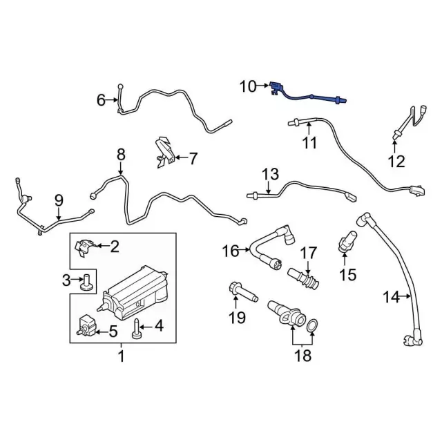 Oxygen Sensor - Ford (LK4Z-9F472-L)