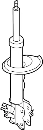 E6C01CL01KNW - Suspension: Value Advantageâ„¢ COMPLETE STRUT ASSY WITH SPRING / MT, LH for Infiniti Image