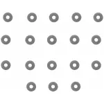 ES72840 - : Engine Valve Cover Grommet Set for FEL-PRO Image