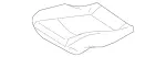 2099100150 - Driver Seat: Padding for Mercedes-Benz Image