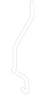 176723013965 - : Securing Rod for Mercedes-Benz: GLA250 Image