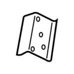 DP5Z5424300D - Body: Center Pillar Reinforced Support Plate for Lincoln: MKZ Image