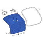 PJ6Z7840010A - Body: Lift Gate for Ford: Escape Image