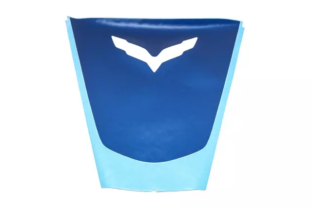 23349571 - : Blue My Mind Folding Top Stowage Compartment Panel Decal for Chevrolet: Corvette Image