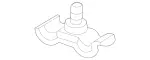 9952132 - : Clamp for Mercedes-Benz Image