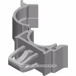 11519726 - : Transmission Vent Hose Clip for GM Image