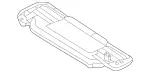 17281007109H93 - : Sun-Visor for Mercedes-Benz Image