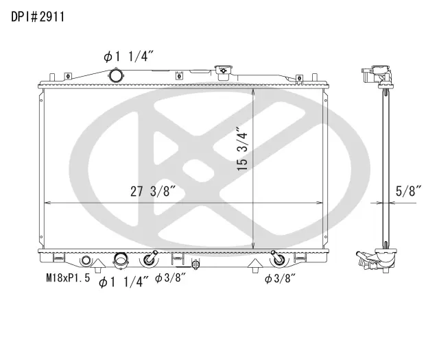 A2911 - Cooling Systems: Koyorad Radiator for Koyo Image