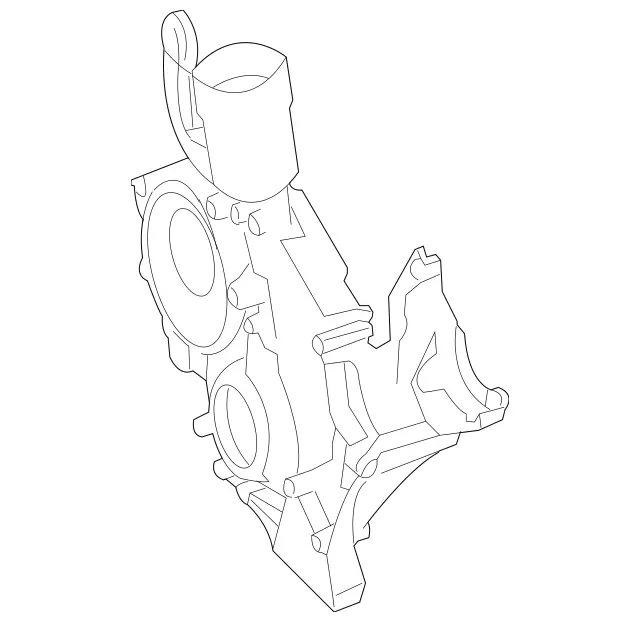 2750150202 - Engine: Front Cover for Mercedes-Benz Image