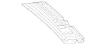 2176500201 - Body: Rear Header for Mercedes-Benz Image