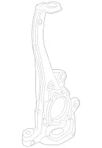 2133325100 - : Steering Knuckle for Mercedes-Benz Image