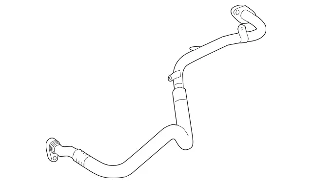 2305002172 - Radiator: Oil Line for Mercedes-Benz: SL63 AMG Image image