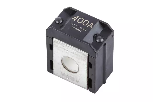 84082853 - : Part# 84082853 400 Amp Fuse for Buick: Enclave, LaCrosse, Regal Sportback, Regal TourX | Cadillac: Escalade, Escalade ESV, XT4 | Chevrolet: Cruze, Silverado 1500, Silverado 1500 LTD, Silverado 2500 HD, Silverado 3500 HD, Suburban, Tahoe, Traverse, Traverse Limited | GMC: Sierra 1500, Sierra 1500 Limited, Sierra 2500 HD, Sierra 3500 HD, Yukon, Yukon XL Image