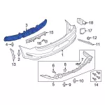 KR3Z17E855A - Body: Absorber for Ford: Mustang Image