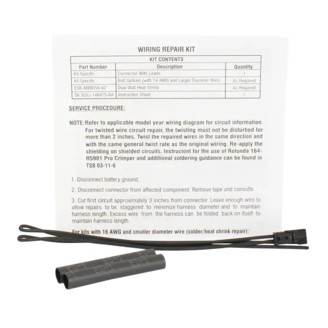 WPT1195 - : Wire Assembly for Ford Image