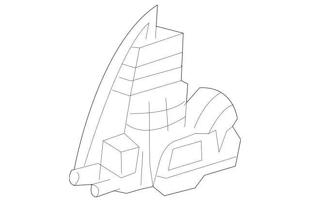 220750018564 - Body: Lock for Mercedes-Benz Image